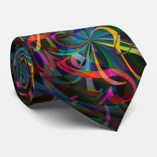 Cravate TNT pour le Cool cerveau Art Abstrait moderne