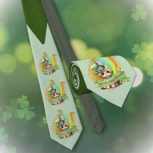 Cravate Tomcat Joyeux Saint Patrick
