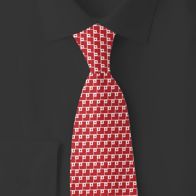 Cravate Tonga Flag Brick Pattern (Créateur téléchargé)