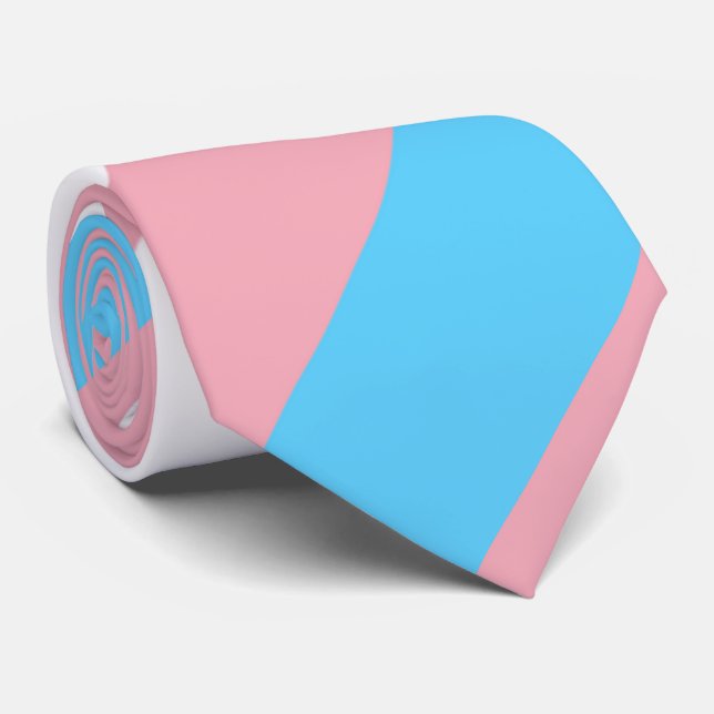Cravate transgenre de Color (Roulé)