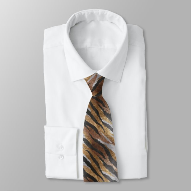 Cravate Trendy Birthday Gifts For Him Animal Print (Attaché)
