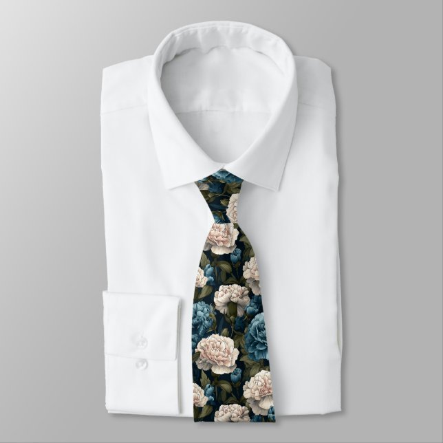 Cravate Trendy Gifts For Husband Carnation Floral (Attaché)