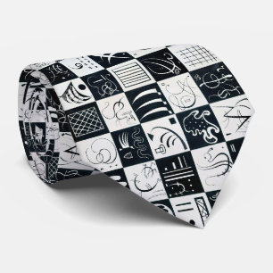 Cravate Trente, Abrégation Biomorphique - Kandinsky