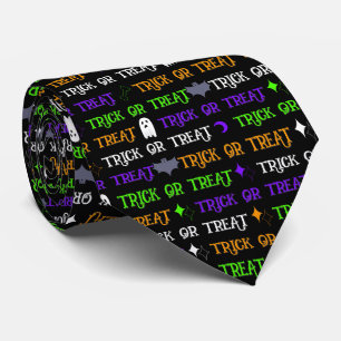 Cravate Trick ou Treat Halloween