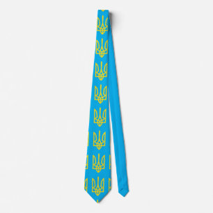 Cravate Trident de la guerre en Ukraine