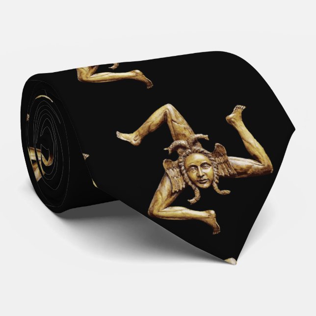 Cravate Trinacria (Roulé)