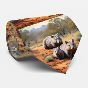 Cravate Trio Extérieur : Wombat Wanderers,