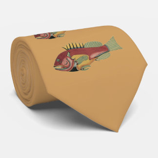Cravate Trois poissons moches