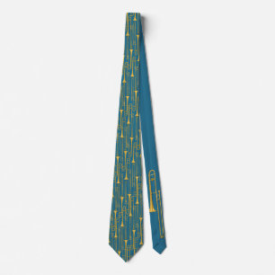 Cravate Trombone (bleu)