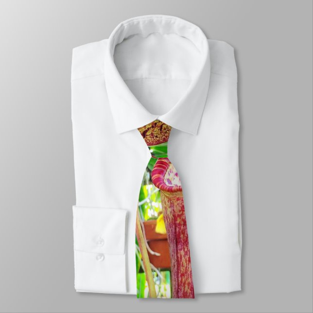 Cravate tropicale de fleurs (Attaché)