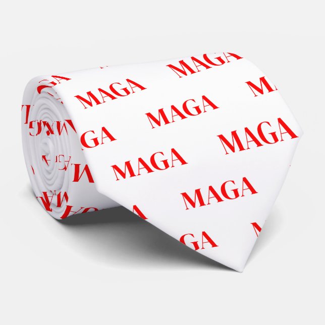 Cravate Trump Maga 2024 (Roulé)
