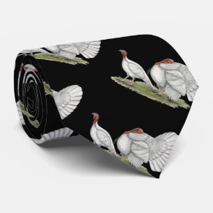 Cravate Turkeys White Holland