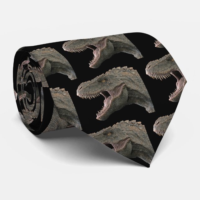 Cravate Tyrannosaurus rex ク タ (Roulé)