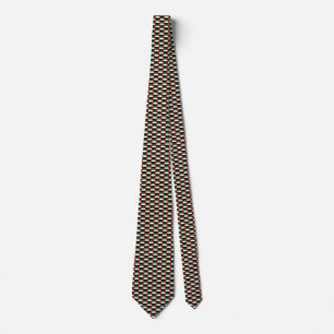 Cravate UAE Flag Honeycomb Tie