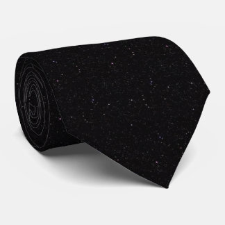 Cravate Un noeud papillon noir avec des étoiles
