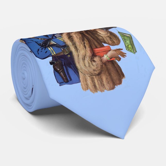 Cravate Un policier de la circulation dans les années 1930 (Roulé)