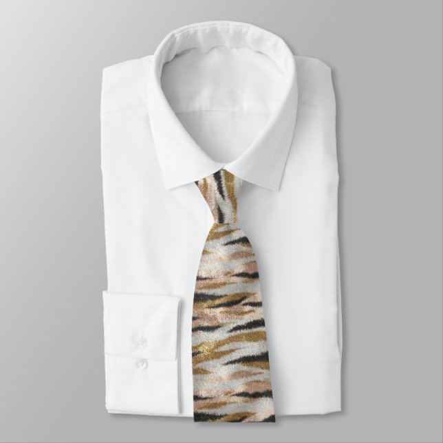 Cravate Unique Graduation Gifts For Him Tiger (Attaché)