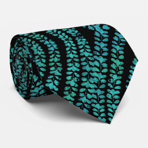 Cravate Vacances de printemps motif artistique aux couleur