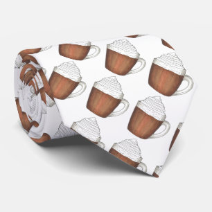 Cravate Vacances d'hiver Boissons Chocolat Chocolat Coca F