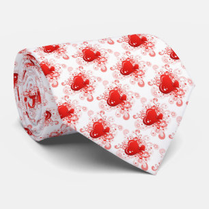 Cravate Valentine Hearts
