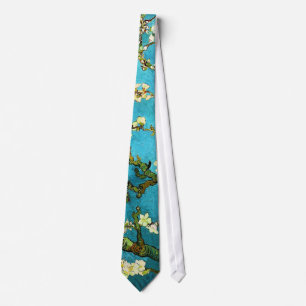 Cravate Van Gogh Florssoming Almond Tree (F671) Art
