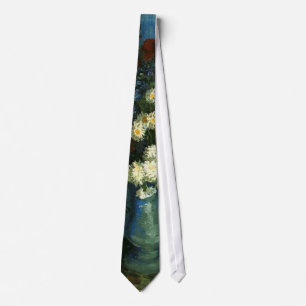 Cravate vase avec des fleurs de maïs et des pavots, van Go