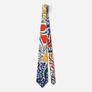 Cravate Vase et fleurs sauvages