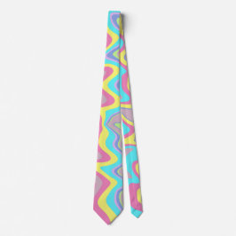 Cravate Vaves de Liquify Pastel