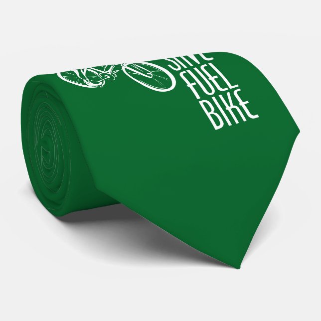Cravate Vélo, Économisez Vélo Carburant, Balade, Cyclisme, (Roulé)
