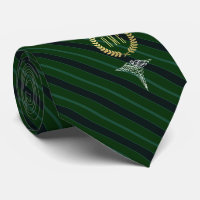 Vert décoré d'un monogramme professionnel Médicale