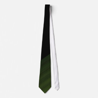 Cravate vert et noir