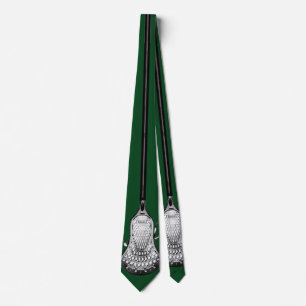 Cravate vert Lacrosse