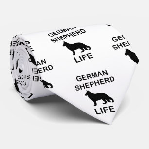Cravate vie de berger allemand