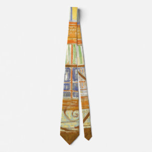 Cravate Vincent van Gogh - La devanture d'une boucherie