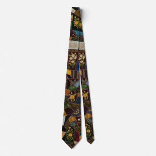 Cravate Vintage Crazy Quilt