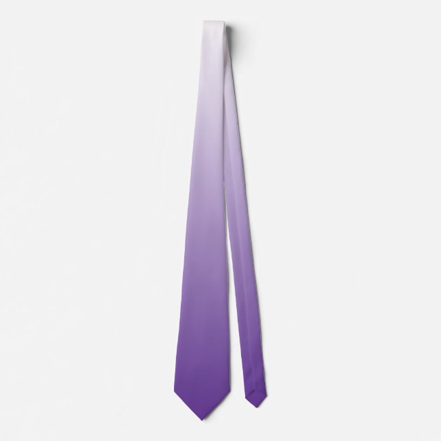 Cravate violet d'Ombre (Devant)