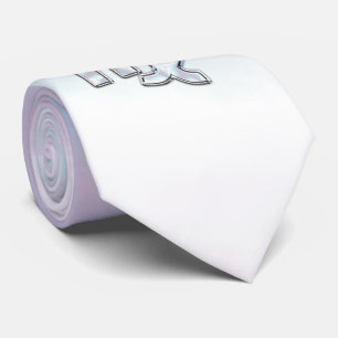 Cravate Virgo Zodiac Connexion Pastels Style Nacre Imprime