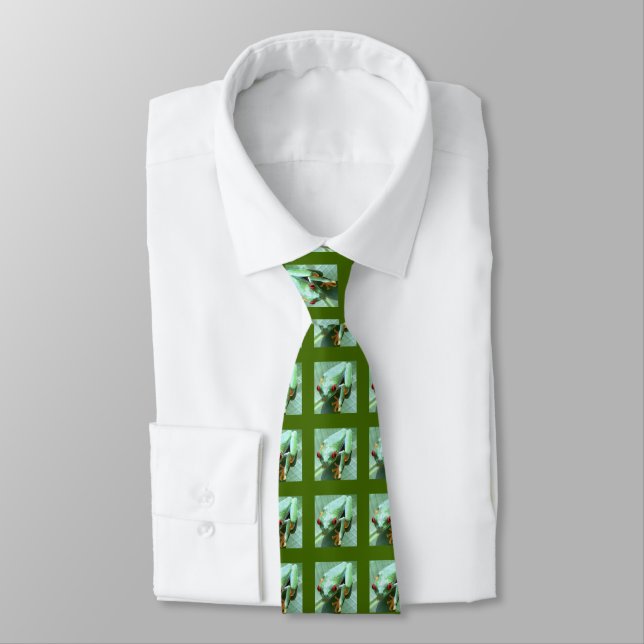 Cravate Voici Les Grenouilles (Attaché)