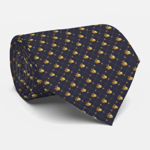 Cravate Voilier Gold