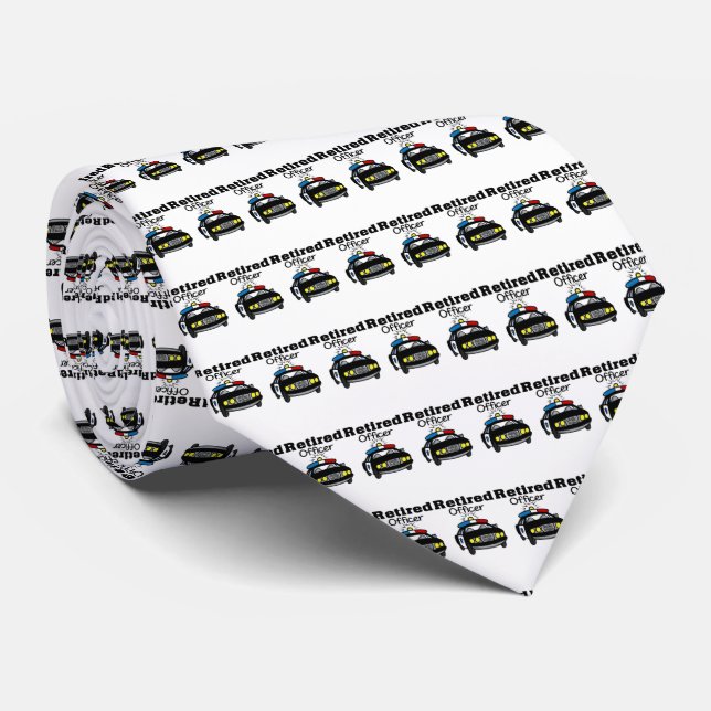 Cravate Voiture du policier (Roulé)