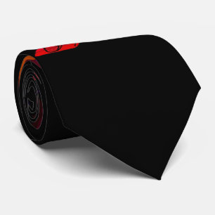 Cravate Voiture rouge