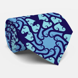 Cravate Vórtice Azul