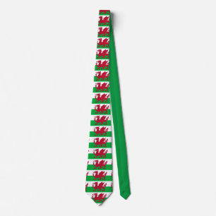Cravate wales flag