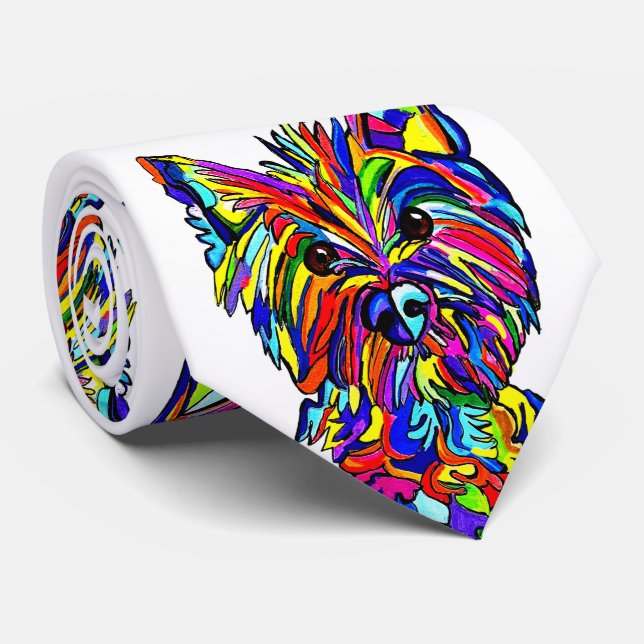 Cravate Westie (Roulé)