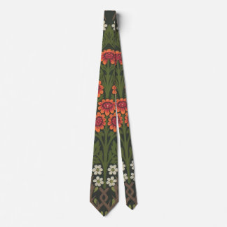 Cravate William Morris Jardin Fleur de Blackthorn Classiqu