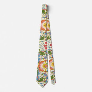 Cravate William Morris Loddon Blossom Motifs Floraux