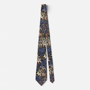 Cravate William Morris Tulip et Willow