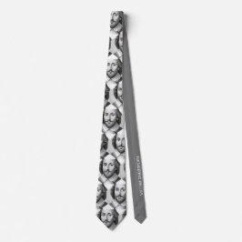Cravate William Shakespeare portrait Hamlet illustration