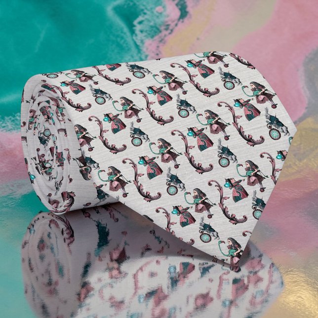 Cravate Wonderland Classic Pattern Necktie Tie (Créateur téléchargé)