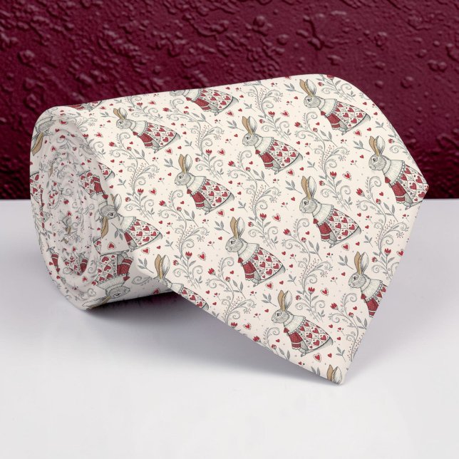 Cravate Wonderland Classic Pattern Necktie Tie (Créateur téléchargé)